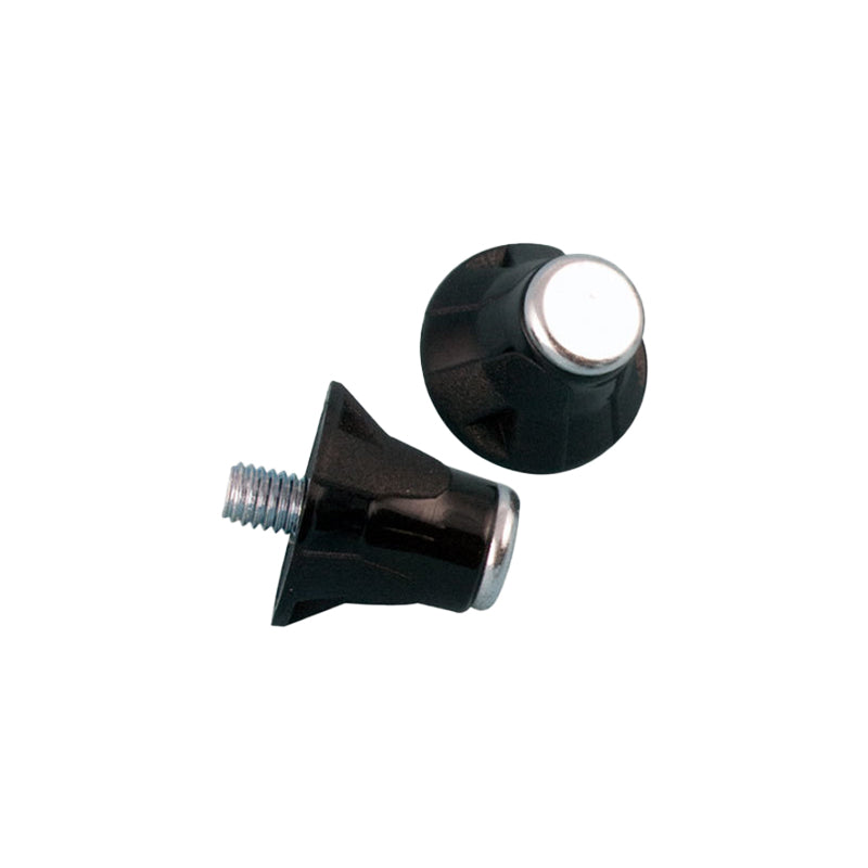 Soccer Stud (13mm/16mm) - Steel Tip - Black