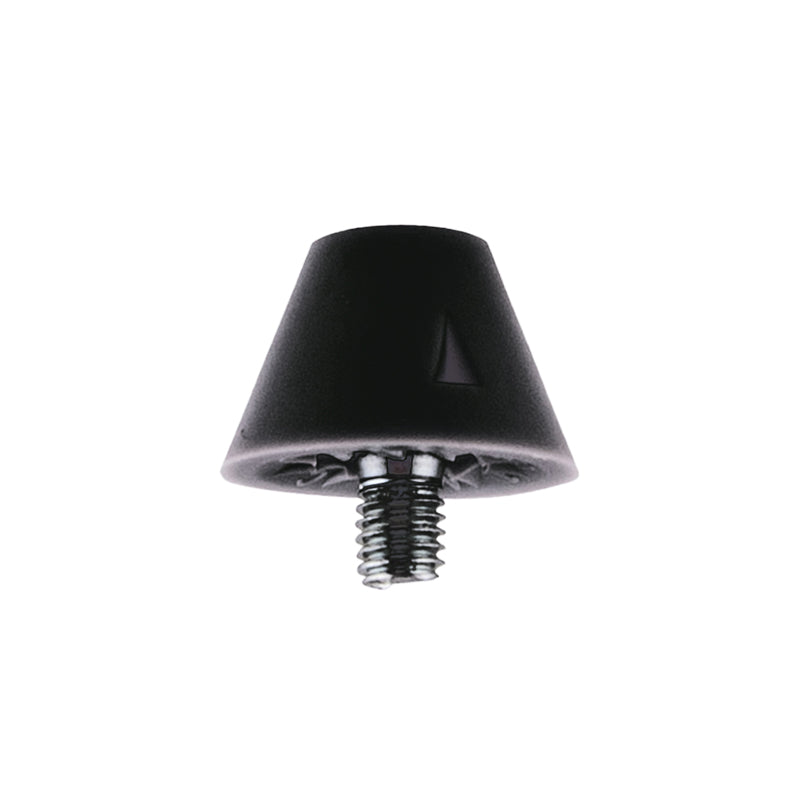 Football Stud (1/2") | Black