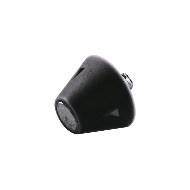 Football Stud (1/2") | Black/Steel Tip