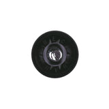 Football Stud (1/2") | Black