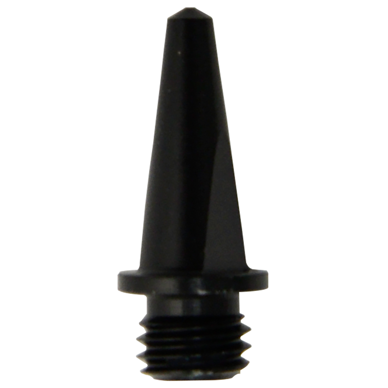 Elite™ Track Spike (Aluminum) | 1/2" Pyramid - Black | BULK Bag of 100